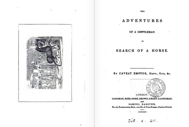 TheAdventuresofaGentlemaninSearchofaHorse(London1835).JPG